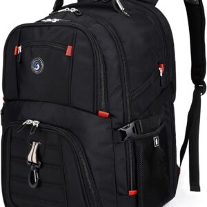 SHRRADOO Extra Large Travel Laptop Backpack for Men, Work College Backpacks